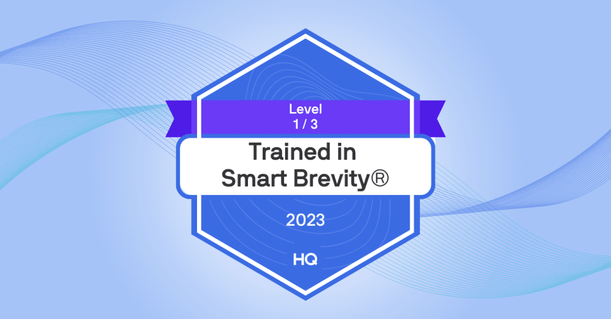 Smart Brevity Fundamentals — Episode 1